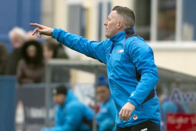 Gainsborough Trinity manager Dave Frecklington