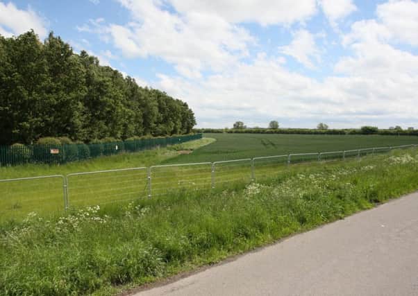 The site at Springs Road, Misson, which is one of two within Bassetlaw where shale gas drilling has been given the go-ahead.