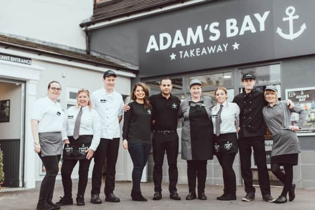 Staff at Adam's Bay in Gainsborough