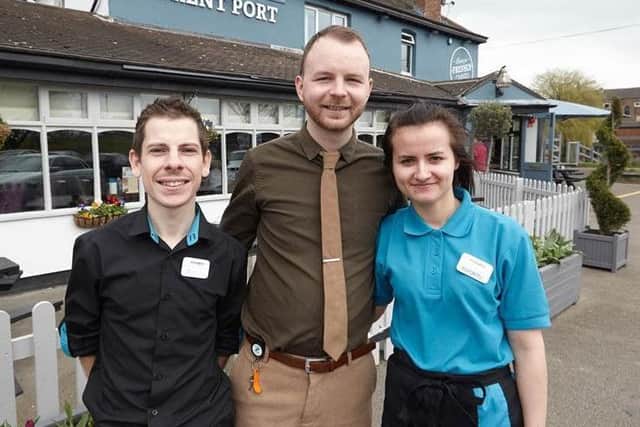Staff at the Trent Port
