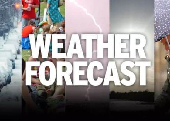 Weather forecast.