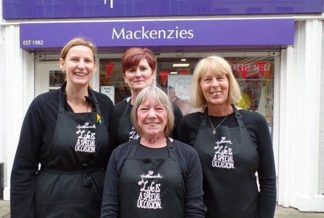 Staff at Mackenzies Cards Gainsborough