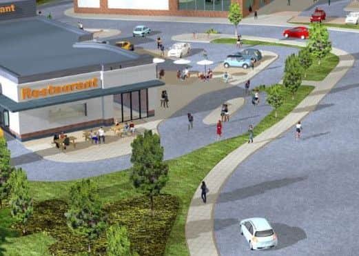 An artist's impression of the new build.