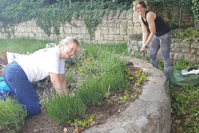 In Bloom volunteers