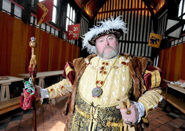 Henry VIII is back at Gainsborough Old Hall this summer
