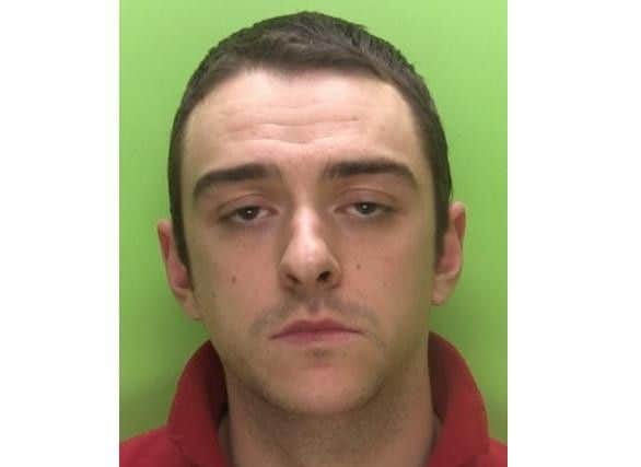 Luke Atkinson. Picture issued by Nottinghamshire Police.