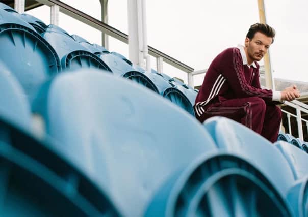 Louis shot images for his new album in his hometown. Photo: Sony