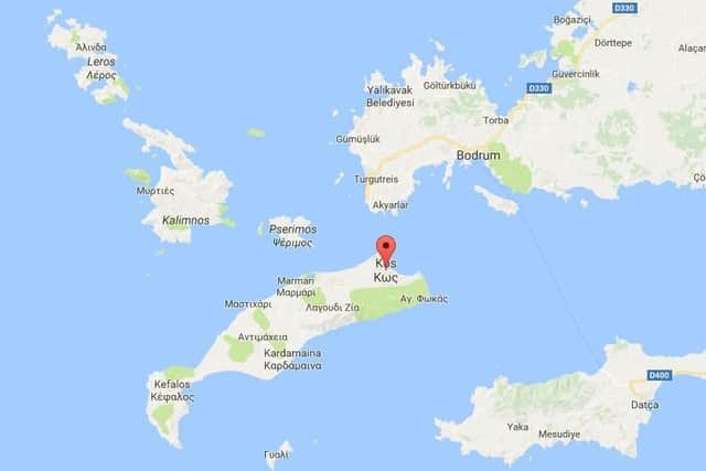 The earthquake has affected the resorts of Kos and Bodrum. Photo - Google Street View.