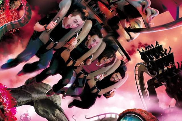 Are you brave enough to take on the Big 6 Challenge at Alton Towers? Photo - Alton Towers.