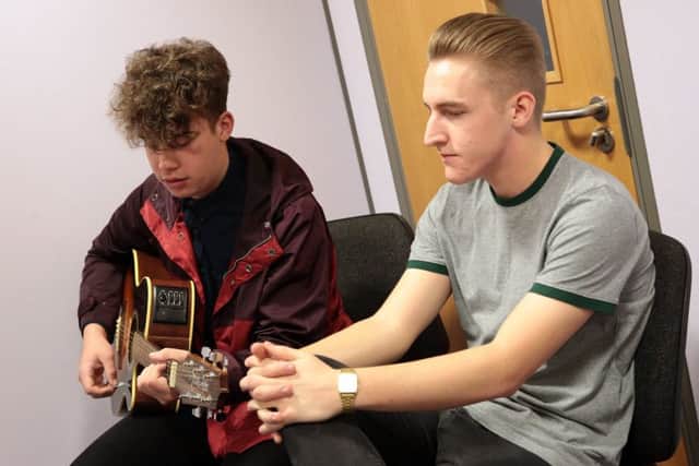The Wired performed an acoustic set at the Sheffield Star's offices before their Tramlines performance. Picture: Glenn Ashley.