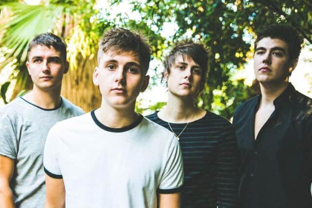 The Sherlocks are, from left, Josh Davidson, Kiaran Crook, Brandon Crook and Andy Davidson.