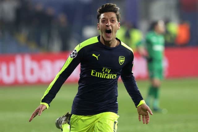 German international Mesut Ozil, who could be on his way out of Arsenal, according to the football rumour-mill.