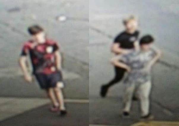 Officers in Gainsborough would like help in identifying these three young men.