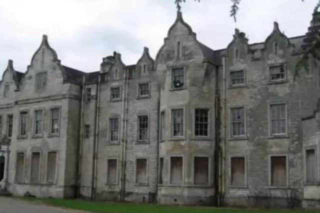 Firbeck Hall is pictured.