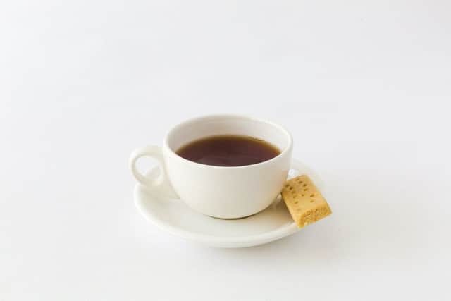 Cup of tea and shortbread.