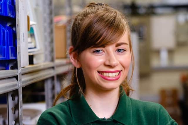 Laura Codlin joined Volteck Ltd in Gainsborough from the course. Picture: Neil Holmes