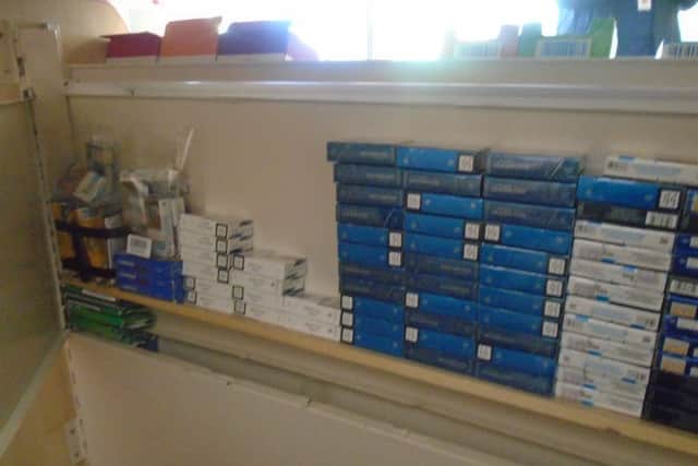 Thousands of illegal cigarettes have been seized