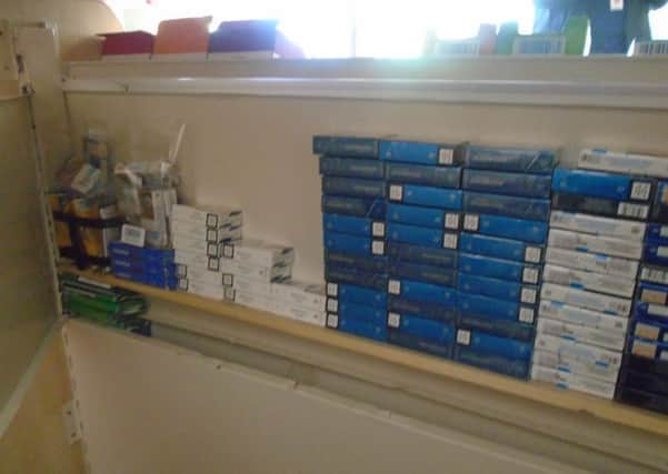 Thousands of illegal cigarettes have been seized