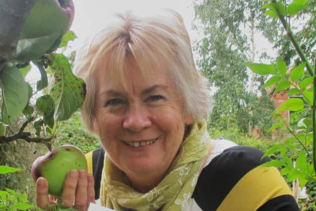 Sharron Banham with the new book