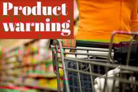 Product warning