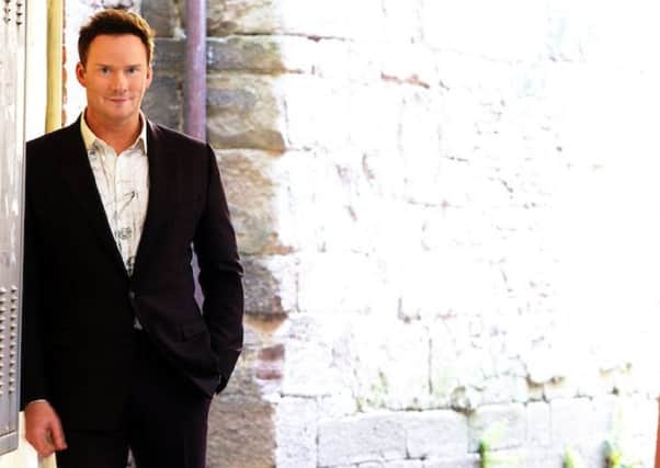 Russell Watson is back at The Baths Hall next year