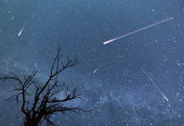 The Orionid metor shower will light up the sky on Saturday night.
