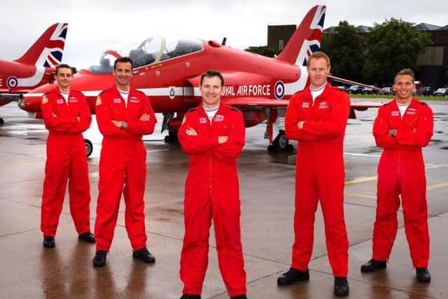 The new team of the Red Arrows.