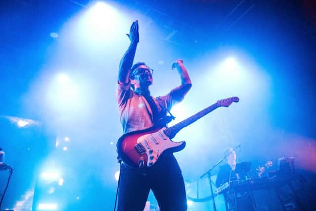 Public Service Broadcasting at O2 Academy Leeds. Picture: Anthony Longstaff