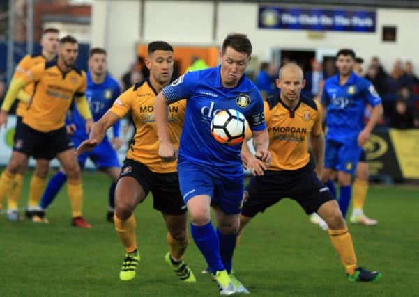 Gainsborough Trinity, who have been drawn at home to Stafford Rangers. (PHOTO BY: Chris Etchells).