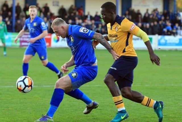 Gainsborough Trinity, who are hoping to upgrade the toilets at their Northolme ground and make them disabled-friendly. (PHOTO BY: Chris Etchells)