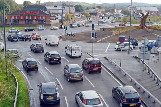 Chesterfield traffic problems.
