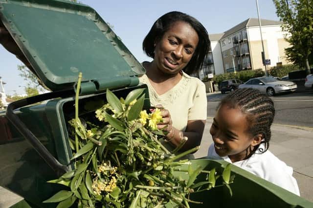 Many residents in Gainsborough take advantage of the fortnightly garden waste service.