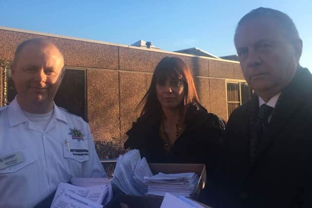 MPs John Mann and Gloria de Piero hand over consultation responses
