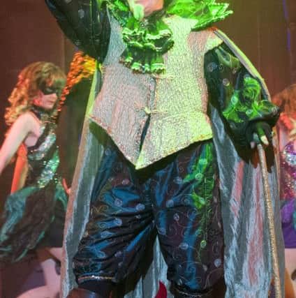 Mark Little is the villainous Fleshcreep.