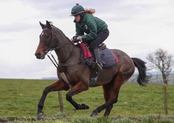 Blaklion, impressive winner of the Randox Health Becher Chase over the Grand National fences at Aintree on Saturday.