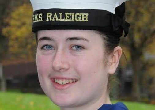 Alyx Bloomfield is pictured.