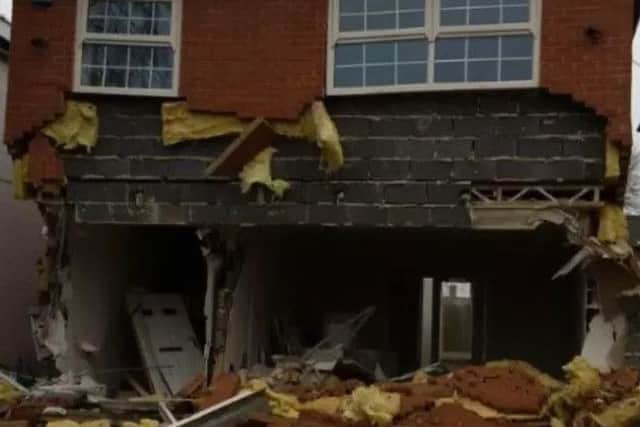 A vehicle crashed into a house in Tuxford
