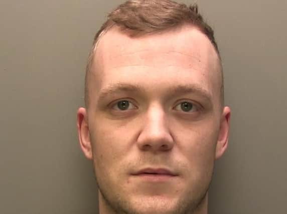 Scott Brett - jailed for four years. Photo: Lincolnshire Police.