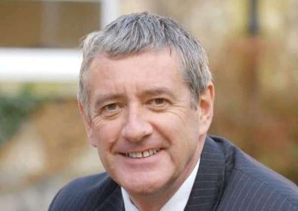 County council boss Tony McArdle, who is stepping down.