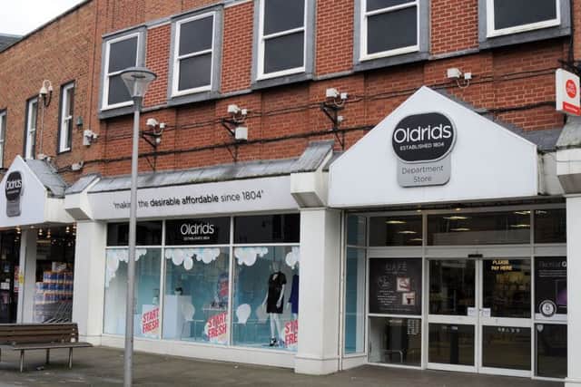 Oldrids Department Store, Gainsborough.