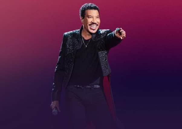 Lionel Richie will play Lincoln Showground this summer. Picture: Alan Silfen.