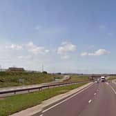 The collision happened on the A1 southbound near Blyth Services.