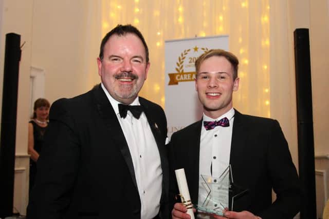Reece Allgood - winner of the Apetito Best Supporting Role award.