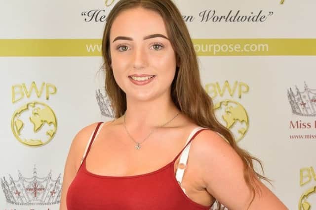 Miss England hopeful Olivia Keogh