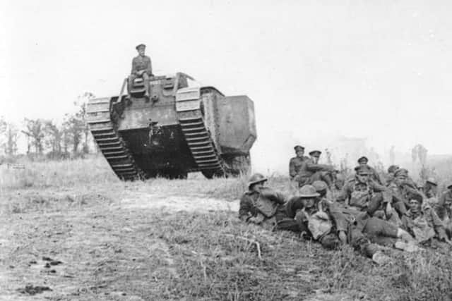 Battle of Amiens. Photo courtesy of Imperial War Museum.