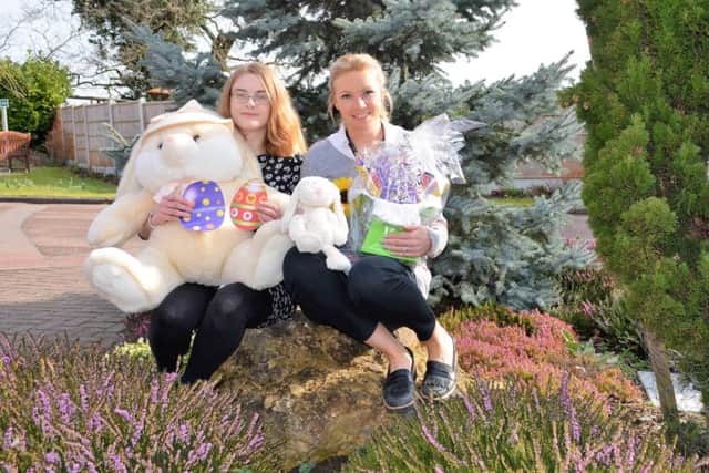 Sophie Smith (left) and Selina Doyle (right) of Lindsey Lodge Hospice