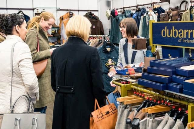 Customers enjoyed a day full of VIP shopping at Marshall's Yard.