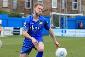 Gainsborough Trinity v Kidderminster Harriers - Saturday March 10th 2018. Gainsborough player Nicky Walker. Picture: Chris Etchells