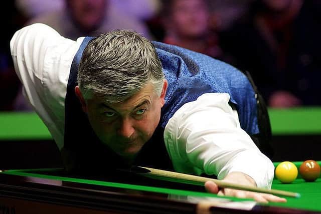 Snooker legend John Parrott.