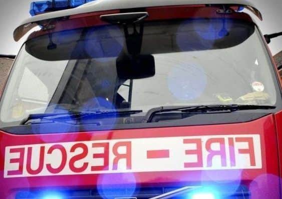 Fire crews rushed out to the incident